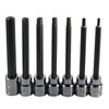 ATD 13787 7 Pc. Extra Long Metric Hex Bit Socket Set